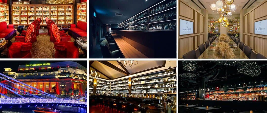 Top 10 bars for whisky in Singapore